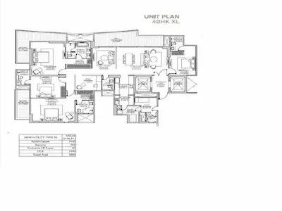HCBS 4 BHK LAYOUT